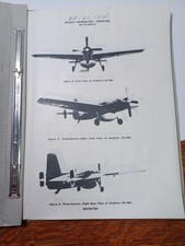 1952 Lockheed Grumman Aircraft AF-25 Preliminary Design Diagrams & info JRR51 picture