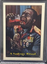 1987 Piedmont Candy Co Terrorists Attack #7 Uganda Dictator Idi Amin Rookie picture