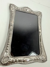 Vintage Sterling Silver Photo Frame  7” Tall picture