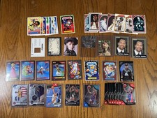 43 Card Lot Super Mario Wii Foils Isiah Thomas Finest /199 GPK Elvis Star Wars picture