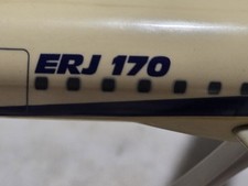 Vintage Embraer ERJ-170 1:200 Desktop Model Jet Broken Parts picture