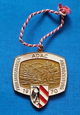 MEDAL VINTAGE AUTHENTIC GERMANY ADAC ABENDZEITUNG MUNICH 1970 HIKING VOLKSMARSCH picture