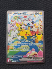 Pokemon Card Pikachu ex SIR 149/128 30th Anniversary SAME DAY DISPATCH picture