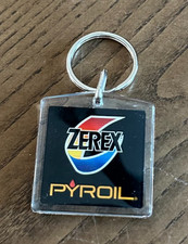 Vintage Valvoline Zerex Pyroil Motor Oil Advertising Keychain Auto Collector picture