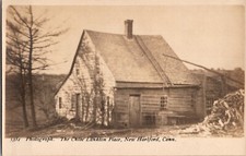 RPPC The Chloe Lankton Place, New Hartford CT Vintage Postcard M67 picture