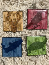 Om Pin Set Of 4 Animal Pins From 2022 Michigan ODDYSSEY Of The Mind 4 Cool Pins picture