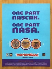 Motorhead PS1 Playstation 1 1998 Vintage Print Ad/Poster Official Racing Art picture