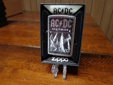 AC/DC BACK IN BLACK IN CONCERT ZIPPO LIGHTER MINT IN BOX picture