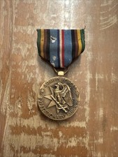 US Armed Forces Expeditionary (AFEM) Service Genuine Award Full Size Medal picture