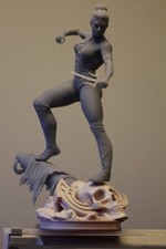 Mileena Resin Sculpture Statue Model Kit  size choices Unpainted/Unassembled picture