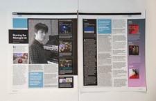Yuzo Koshiro Wangan Midnight Soundtrack Interview Magazine Article Print 2005 picture