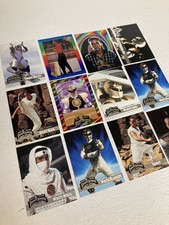 12 white Power Ranger cards. Tommy. 1994 to 1995￼ picture
