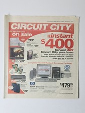 Circuit City 2000 PlayStation Driver NFL Blitz MP3 16 Page Vintage Circular picture