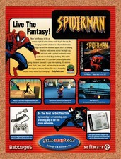 2000 Spider-Man GameStop Original Advertisement / Retro Promo v5 picture