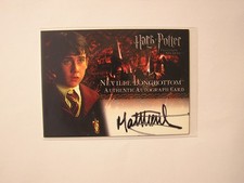 Harry Potter-Matthew Lewis-Neville Longbottom-POA-Movie-Signature-Autograph Card picture