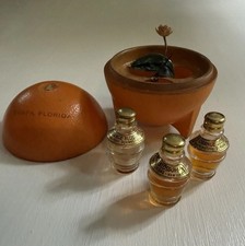 Vintage TAMPA FLORIDA Orange Blossom Perfume Dome Set Duvinne ( With Scent ) picture