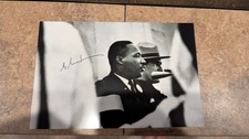 Gordon “Gunny” Gundrum Signed 4x6 Photo –Former U.S. Park Ranger Who Guarded MLK picture