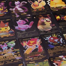 Foil Multi-Color Pack 55 Card TCG GX Vmax GX Card Charizard Rare Pokémon Card picture