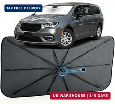 Car Windshield Sun Shade Umbrella for Chrysler Pacifica 2017-2026, 1:1 Fit | [Re picture