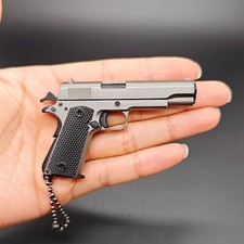 1911 Metal Pistol Keychain Luxury Authentic Metal Keychain - USA Seller picture
