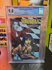 Vampirella Queen's Gambit #1 CGC 9.8 Chromium Edition Harris Comics 1998 WPM picture