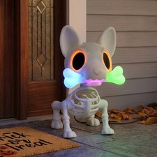 Haunted Living 2-ft Motion Activated Lighted Skeleton Dog Musical Halloween picture