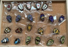 Disney Twisted Wonderland Character Icon Pins Collection Complete 22 Set Japan picture