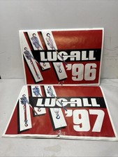 Vintage 96, 97, Lug-All Cable Hoist Wall Calendar, Swimsuit, Models, Industrial picture