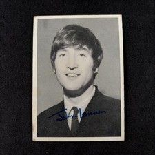 1964 Topps Beatles Black & White #157 John Lennon card picture