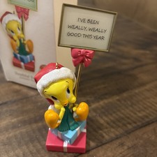 2006 Hallmark Keepsake Twuthful Tweety Looney Tunes Christmas Ornament picture