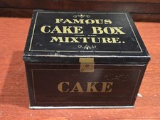Vtg 1910 Leavitt & Peirce Cake Box Mixture Tobacco Tin Cambridge Mass Antique picture
