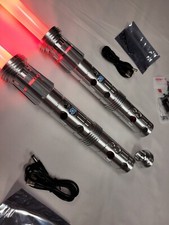 Lightsaber Darth Maul FX Heavy Dueling Infinite Color Change 16 Sound RGB picture