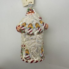 2004 Patricia Breen Angelic Santa Pearl Ornament MINT 5.31 inch tall picture