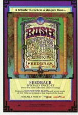 2004 small Print Ad of RUSH Feedback Album Neil Peart, Geddy Lee, Alex Lifeson picture