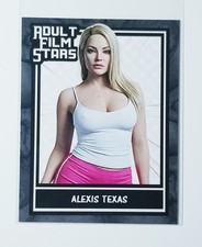 ALEXIS TEXAS ADULT FILM STARS CUSTOM ART CARD NOVELTY WITH BACK picture