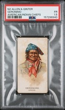 1888 N2 ALLEN & GINTER AMERICAN INDIAN CHIEFS GERONIMO PSA 1.5 157296940 picture