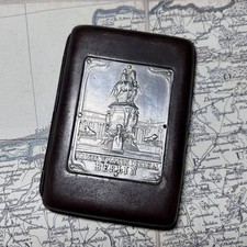 POST WWI KAISER WILHELM DENKMAL BERLIN CIGARETTE CASE picture