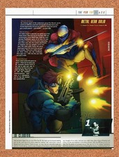 2000 Metal Gear Solid PSM Top 25 Original Advertisement / Retro Promo vr3 picture