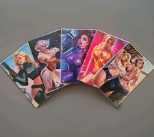 WAIFU CHRONICLES Set of 5 Different Cover D Variant Cosplay Comic Books (Lot 5) picture