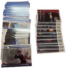 2008 Topps Star Wars: The Clone Wars Checklist Highlights 1–90 set Cel  C1-C10 picture