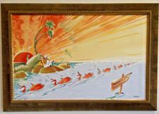 Dr. Seuss Art GEISEL Racing North to Get Cool From Banned McElligot’s Pool picture