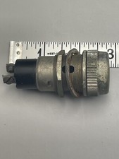 Cool Vintage DIALCO Green INDICATOR LAMP Gas Valve Lens Steampunk Prop F7A8 picture