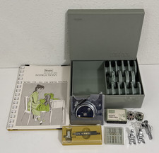 Vintage Sears Kenmore Sewing Machine 14 Disks In Original Case Plus Misc. Tools picture