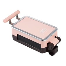 Toffy Quarter Hot Sandwich Maker K-Hs6 Shell Pink Mini Size 5X5Cm 4-Compartment_ picture