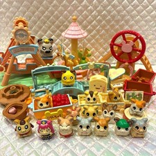 Hamtaro Ham Chans Collection Figures Mascot House Series Sold as a Set picture
