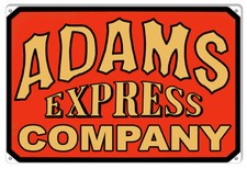 ADAMS EXPRESS COMPANY RED YELLOW 18