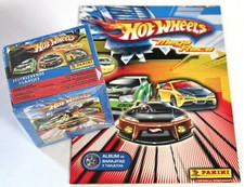 Panini Stickers HOT WHEELS MEGA RACE 2005 BOX DISPLAY 50 Packets Bags + ALBUM picture