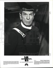 1991 Press Photo Leonard Nimoy star in 