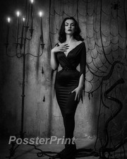 VAMPIRA - 8x10 Publicity Photo 🟣Dark Gothic Television Hostess Art picture
