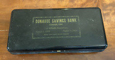 1954 Donahue Savings Bank, Iowa Document or Cash Box - 50th Anniversary - no key picture